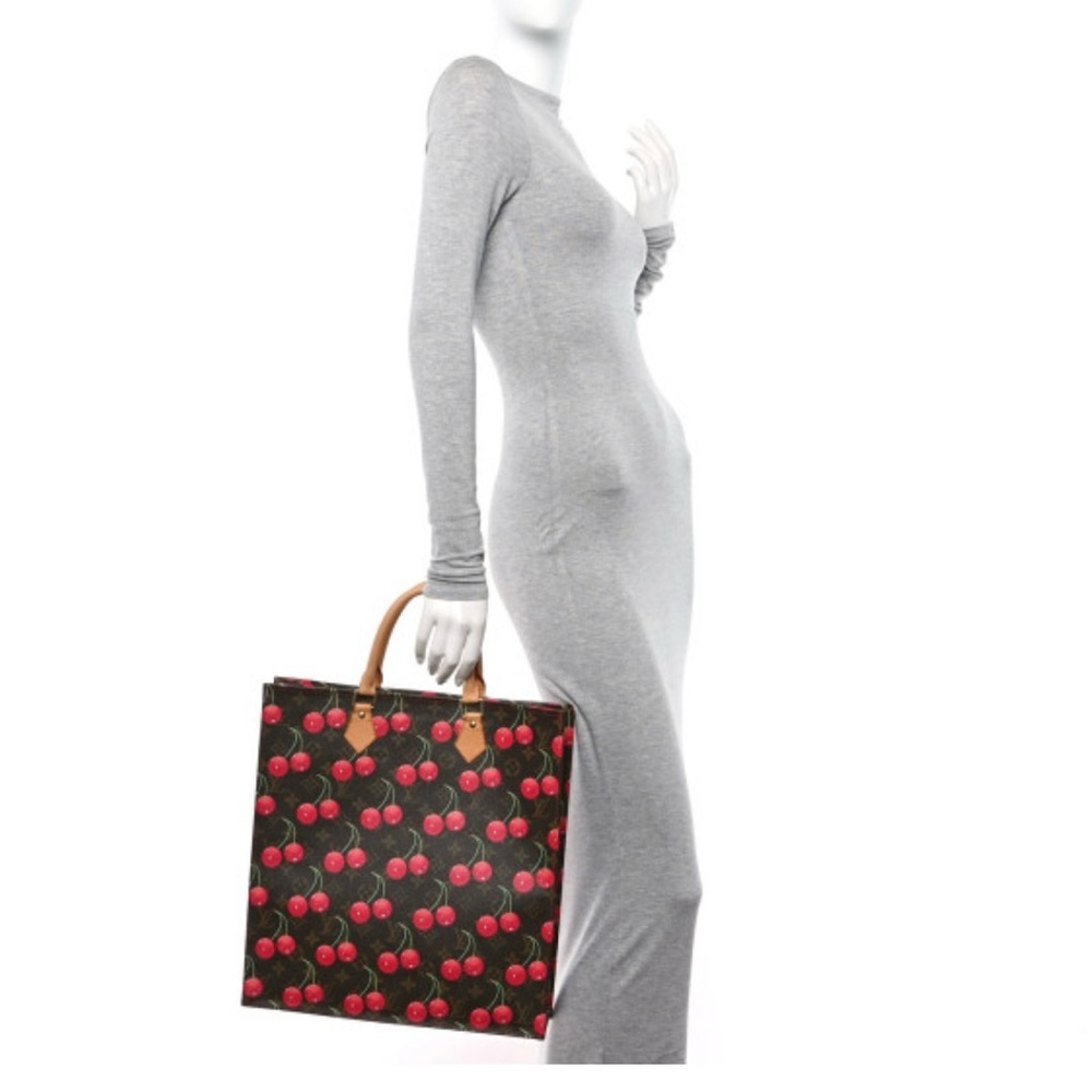 Takashi Murakami X Louis Vuitton Monogram Cerises Sac Plat - Picture 4 of 17